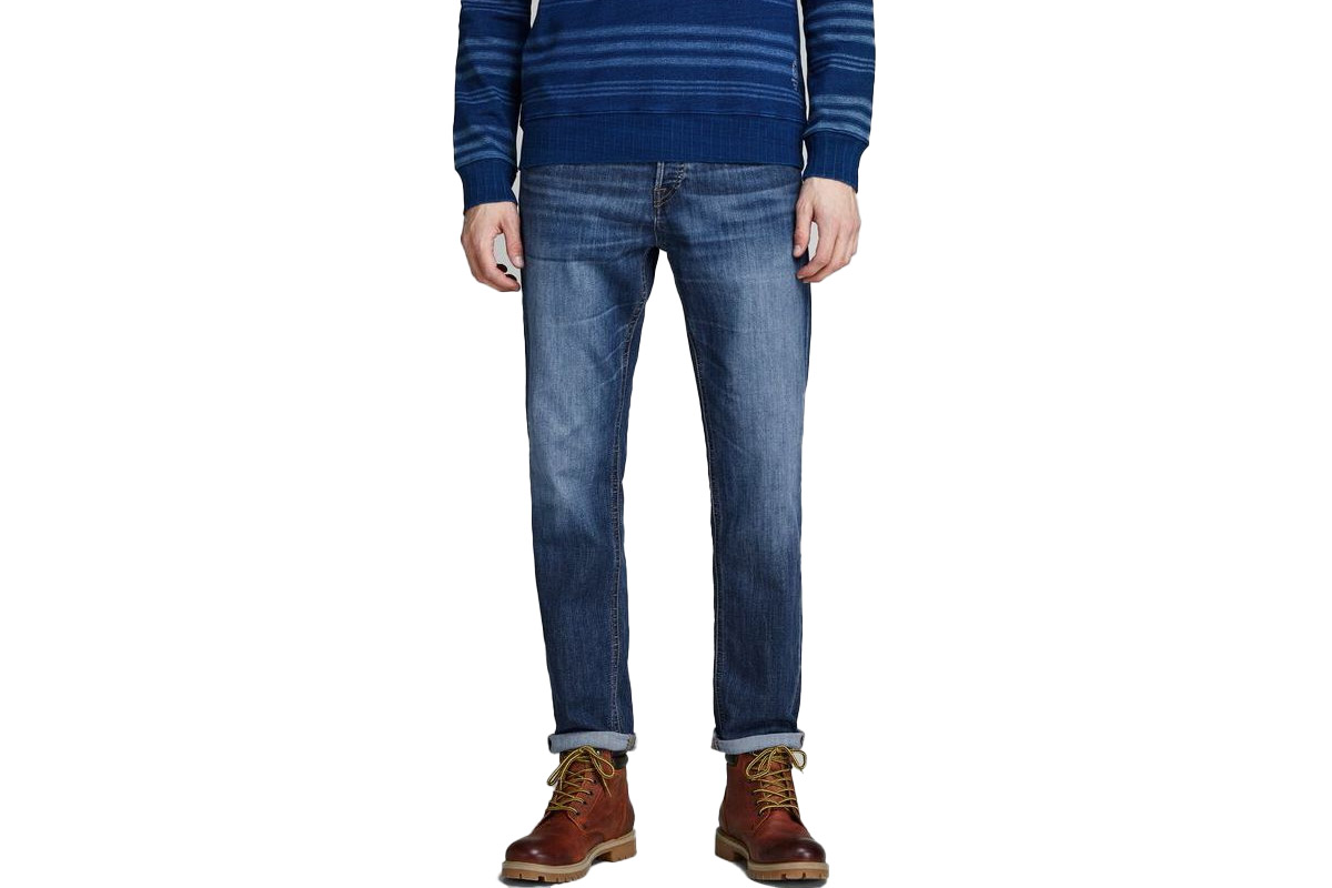 Jack And Jones Jjimike Jjoriginal Am 814 Noos Παντελόνι Τζην (12148874 BLUE DENIM) Μπλέ
